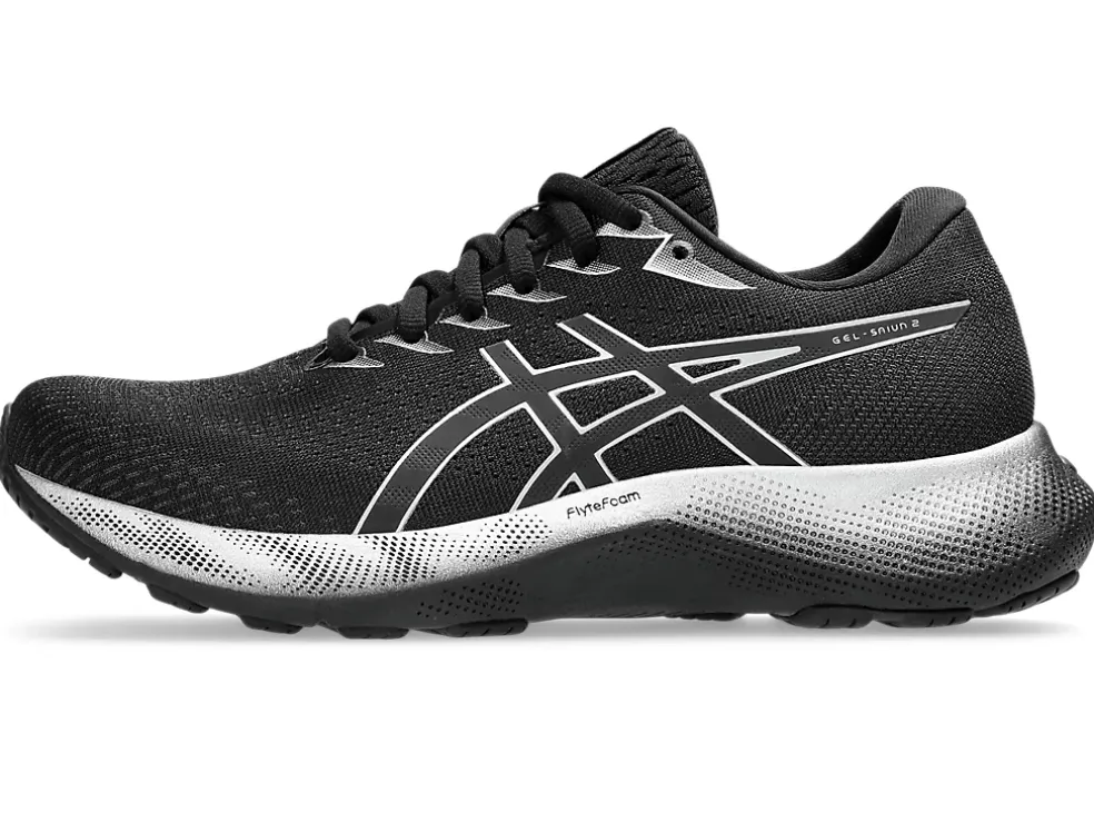 Cheap ASICS GEL-SAIUN 2 Black/Pure Silver