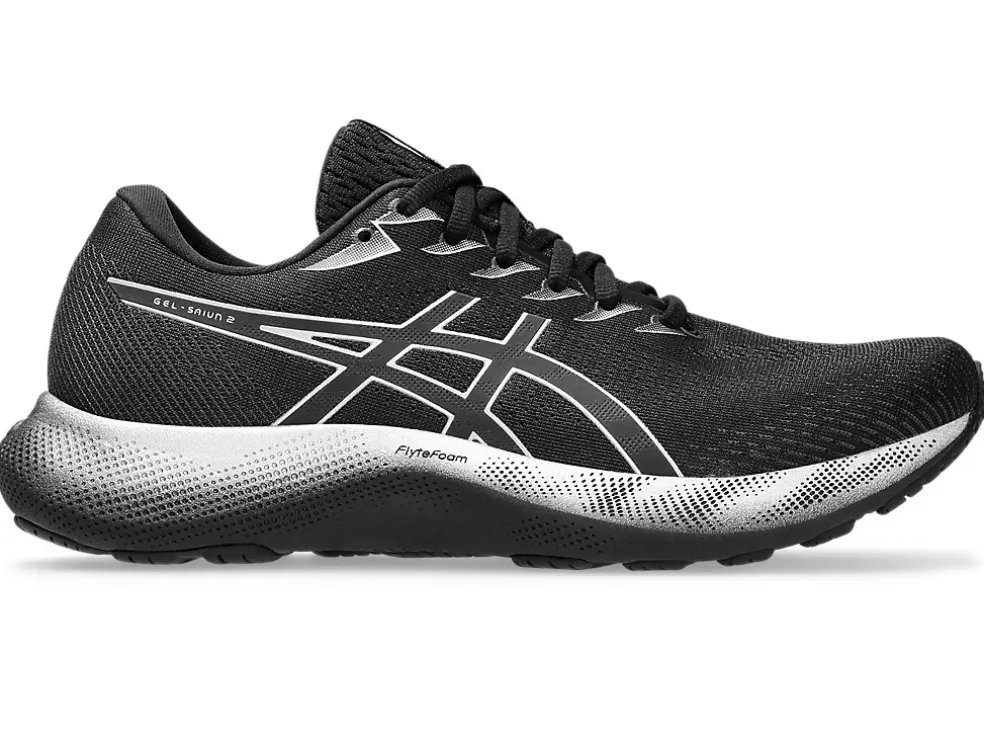 Flash Sale ASICS GEL-SAIUN 2 Black/Pure Silver