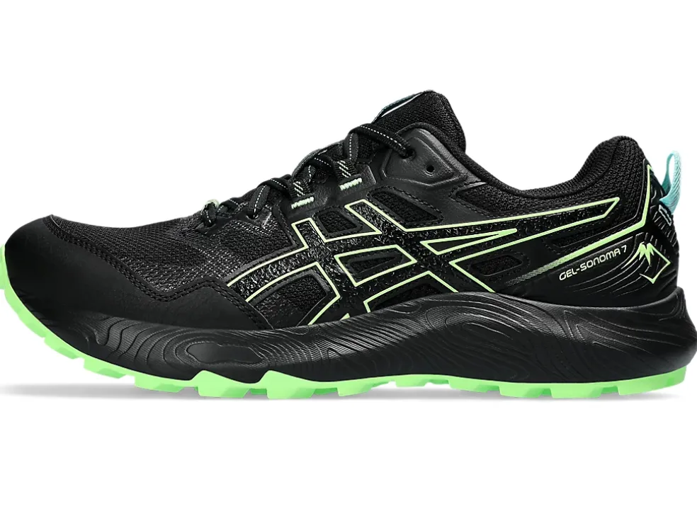 Sale ASICS GEL-SONOMA 7 Black/Illuminate Green