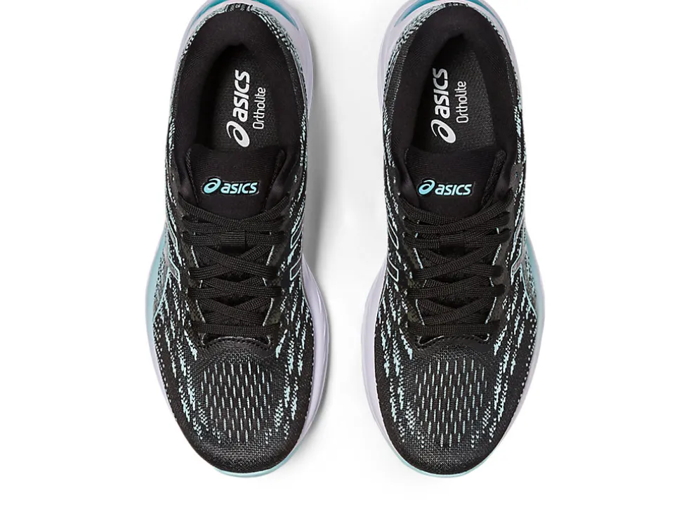 Outlet ASICS GEL-STRATUS 3 KNIT Black/Clear Blue