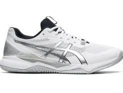 New ASICS GEL-TACTIC White/Pure Silver
