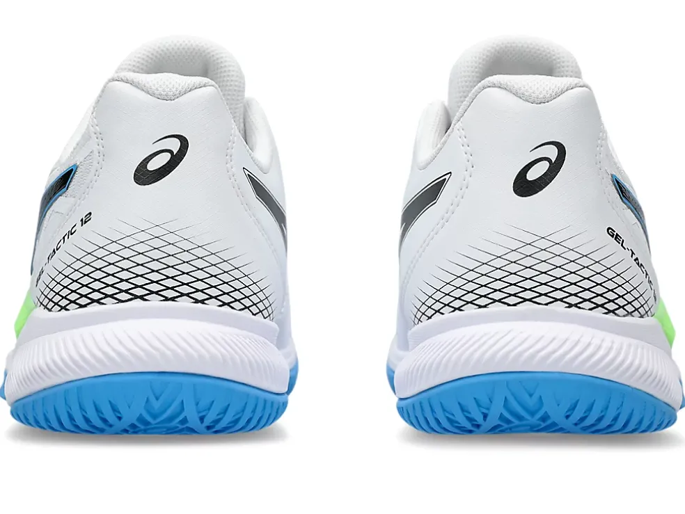 Cheap ASICS GEL-TACTIC 12 White/Lime Burst