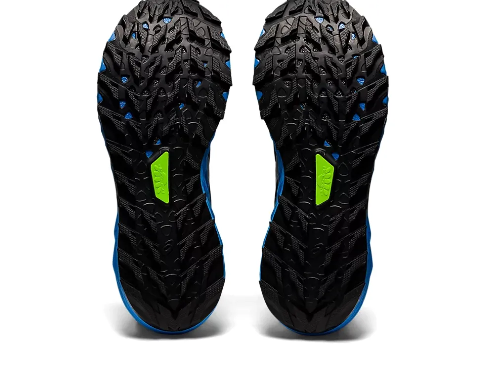 Fashion ASICS GEL-TRABUCO 10 Black/Blue Coast