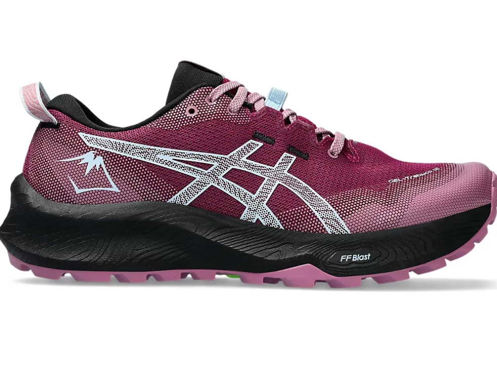 Cheap ASICS GEL-TRABUCO 12 Blackberry/Light Blue