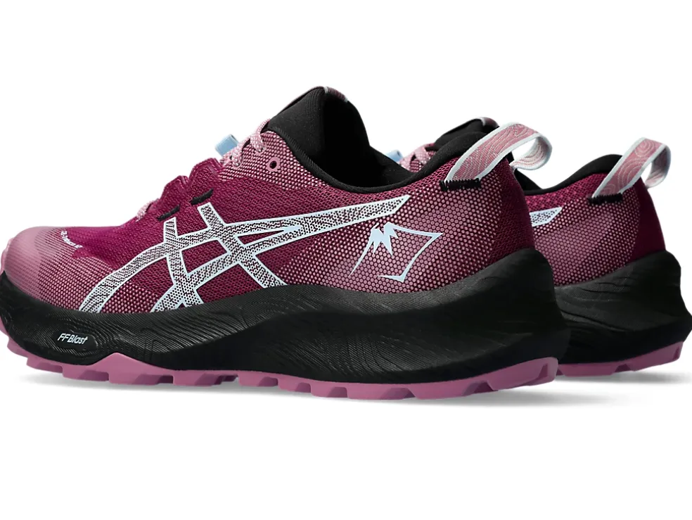 Cheap ASICS GEL-TRABUCO 12 Blackberry/Light Blue