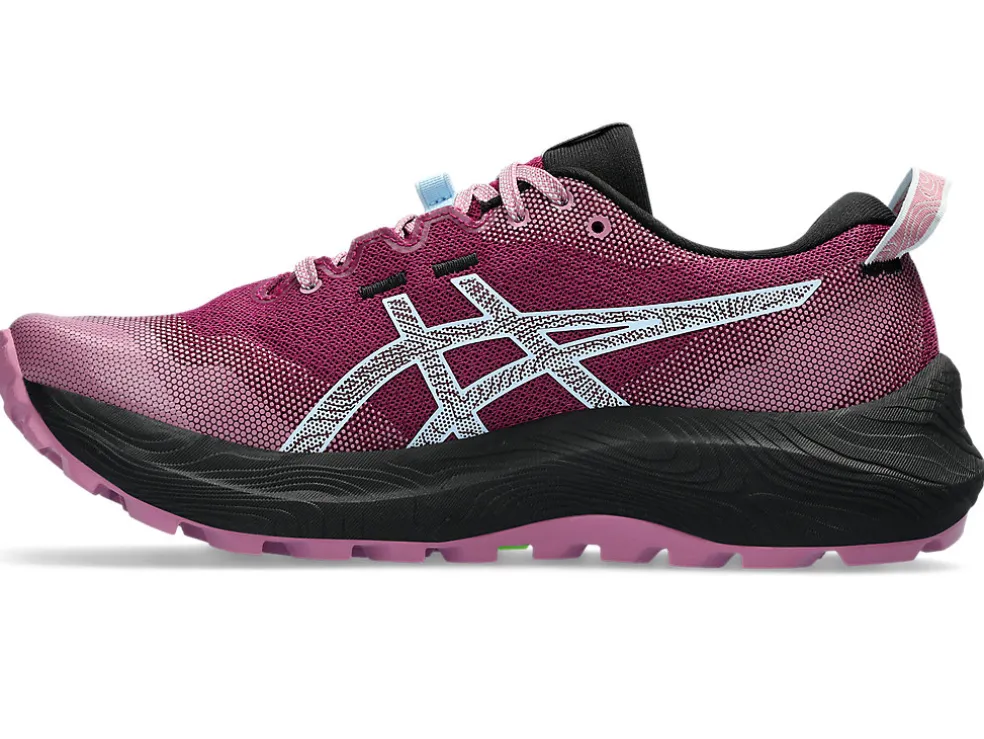 Cheap ASICS GEL-TRABUCO 12 Blackberry/Light Blue
