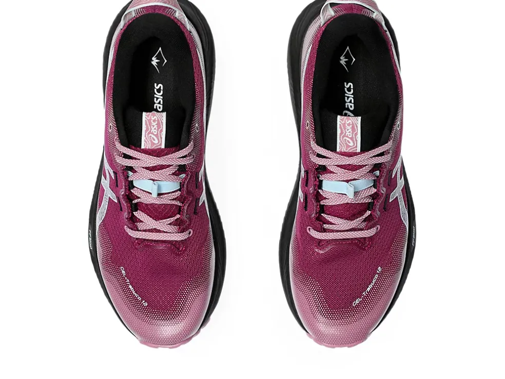 Cheap ASICS GEL-TRABUCO 12 Blackberry/Light Blue