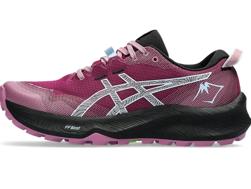 Cheap ASICS GEL-TRABUCO 12 Blackberry/Light Blue