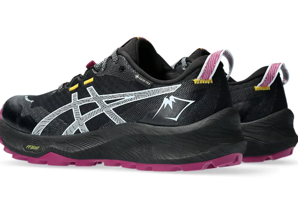 Shop ASICS GEL-TRABUCO 12 GTX Black/Light Blue