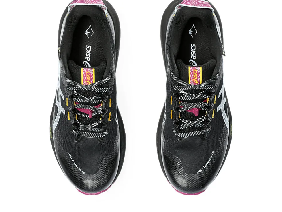 Shop ASICS GEL-TRABUCO 12 GTX Black/Light Blue
