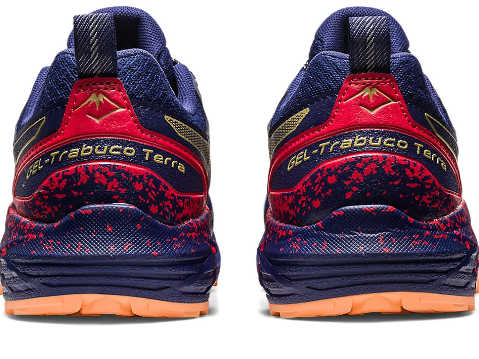 Cheap ASICS GEL-Trabuco Terra Indigo Blue/Olive Oil