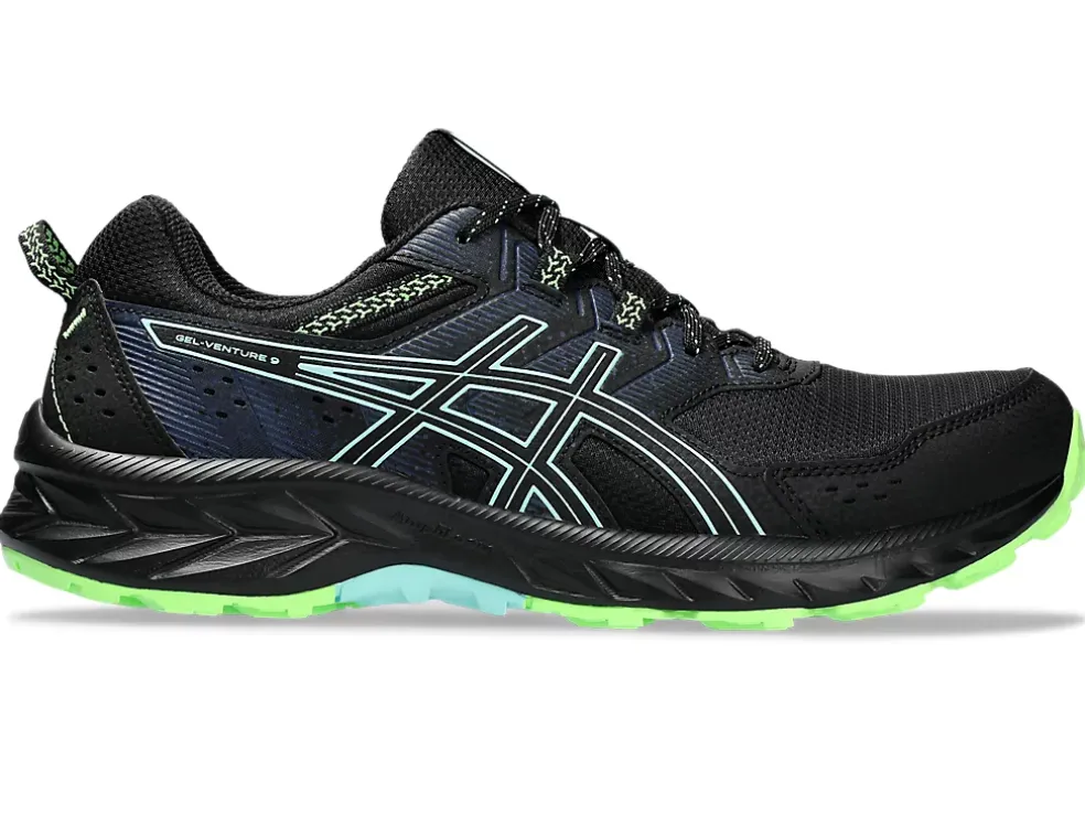 Sale ASICS GEL-VENTURE 9 Black/Illuminate Mint