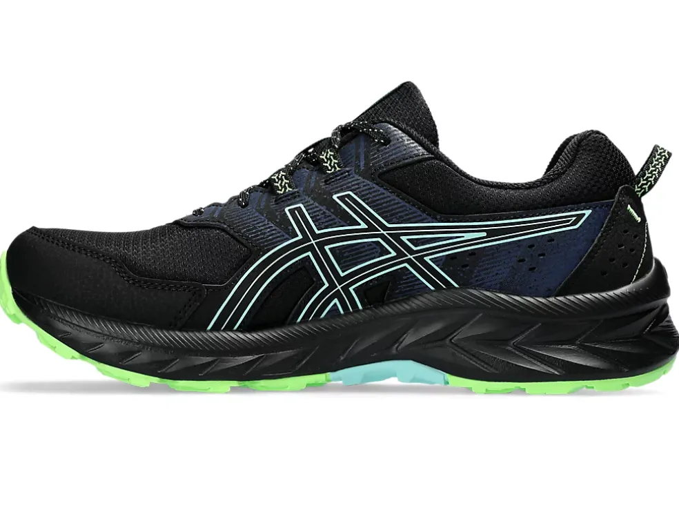 Sale ASICS GEL-VENTURE 9 Black/Illuminate Mint