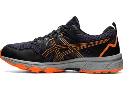 New ASICS GEL-VENTURE 8 Black/Shocking Orange