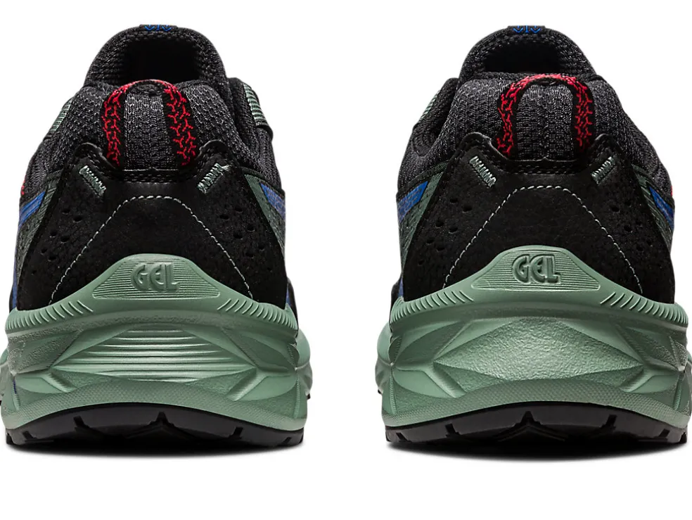 Discount ASICS GEL-VENTURE 9 EXTRA WIDE Black/Tuna Blue