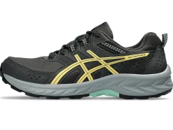 Hot ASICS GEL-VENTURE 9 EXTRA WIDE Graphite Grey/Faded Yellow