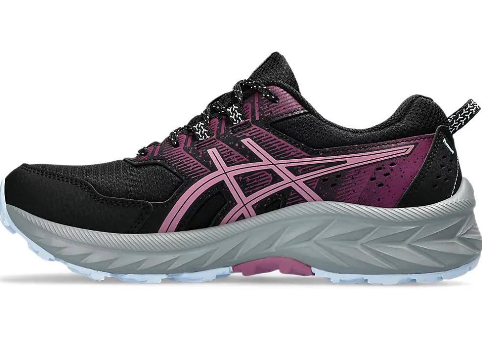 Fashion ASICS GEL-VENTURE 9 EXTRA WIDE Black/Soft Berry