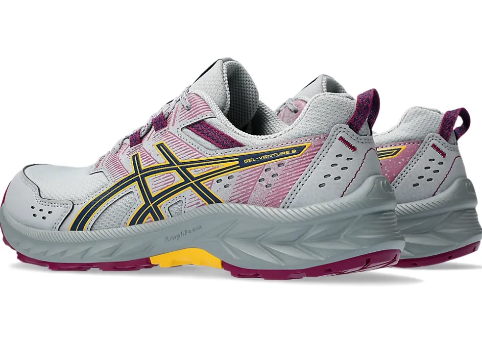Shop ASICS GEL-VENTURE 9 EXTRA WIDE Piedmont Grey/Blue Expanse