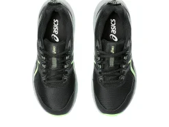 New ASICS GEL-VENTURE 9 GRADE SCHOOL Black/Illuminate Green