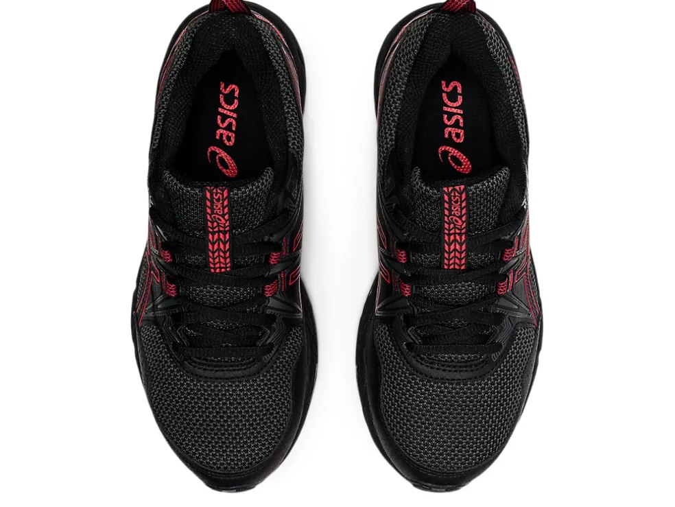 Store ASICS GEL-VENTURE 8 GRADE SCHOOL Black/Electric Red