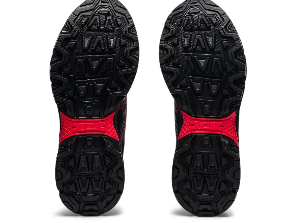 Store ASICS GEL-VENTURE 8 GRADE SCHOOL Black/Electric Red