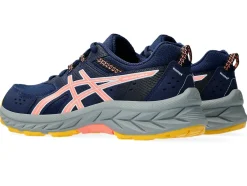 New ASICS GEL-VENTURE 9 GRADE SCHOOL Blue Expanse/Sun Coral