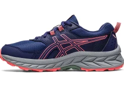 Best ASICS GEL-VENTURE 9 GRADE SCHOOL Indigo Blue/Papaya