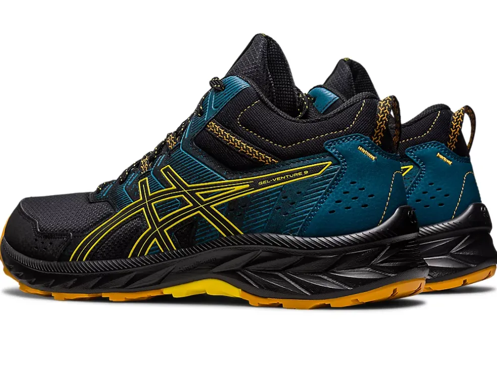 Clearance ASICS GEL-VENTURE 9 MT Black/Golden Yellow
