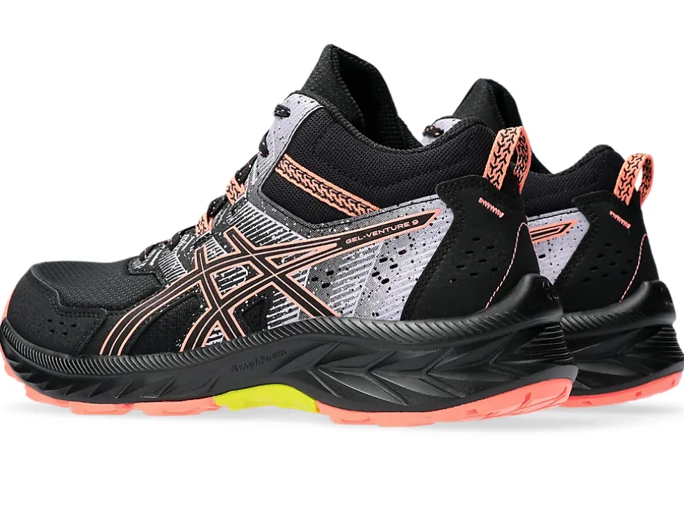 Best Sale ASICS GEL-VENTURE 9 MT Black/Sun Coral