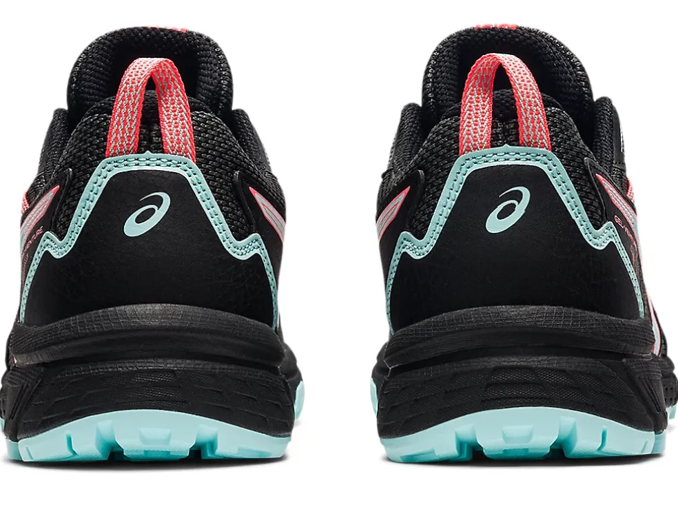 New ASICS GEL-VENTURE 8 WIDE Black/Clear Blue