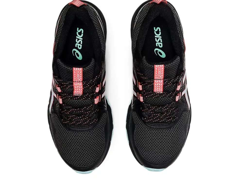 New ASICS GEL-VENTURE 8 WIDE Black/Clear Blue