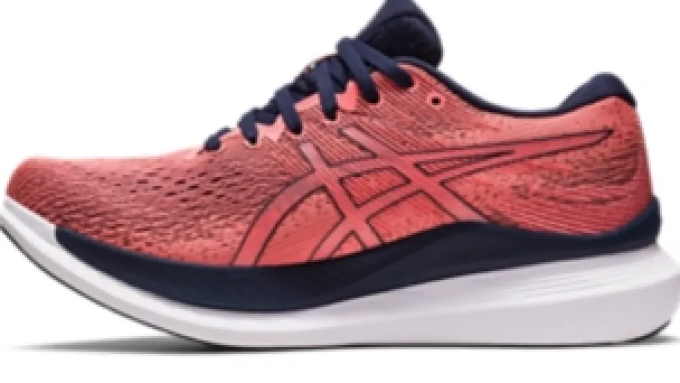 Fashion ASICS GLIDERIDE 3 WIDE Papaya/Midnight