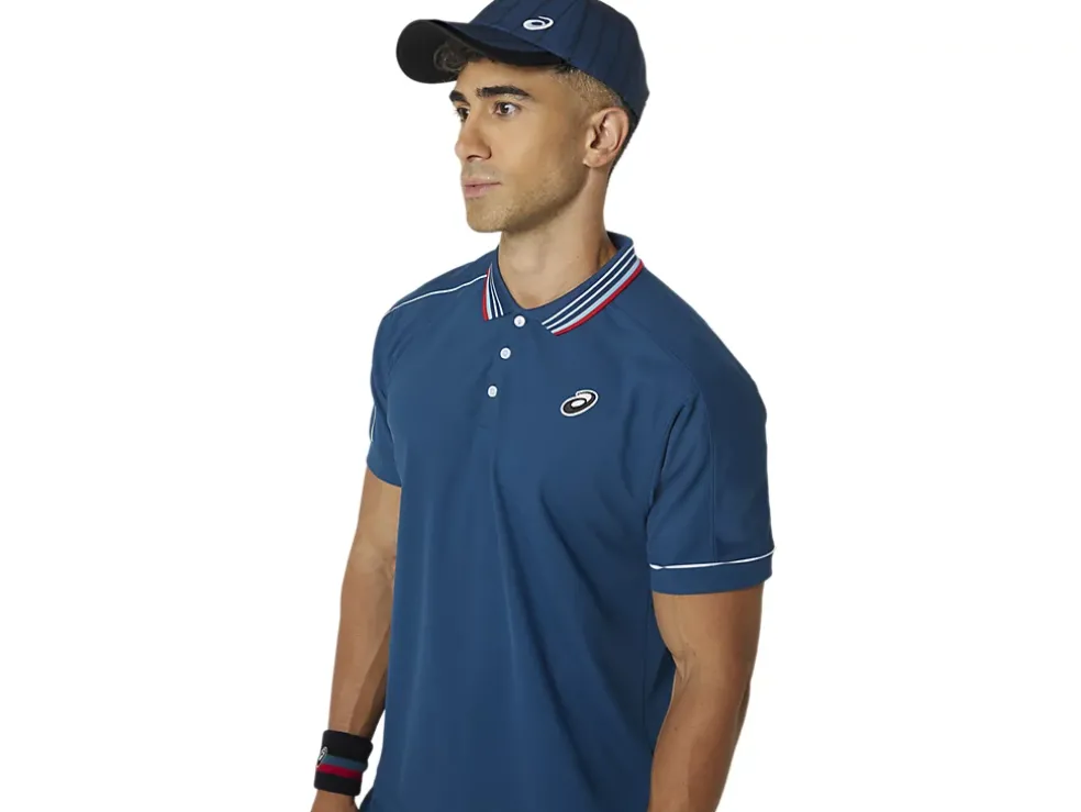 Hot ASICS GRAPHIC CAP Mako Blue