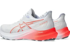 Clearance ASICS GT-2000 12 White/Sunrise Red
