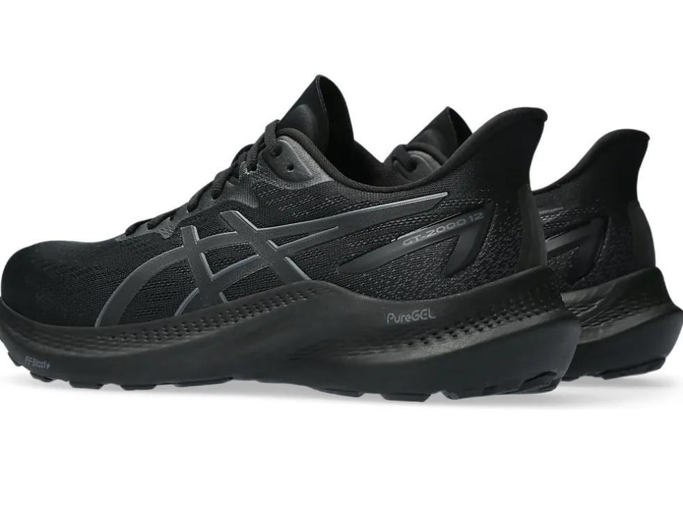 Cheap ASICS GT-2000 12 EXTRA WIDE Black/Black