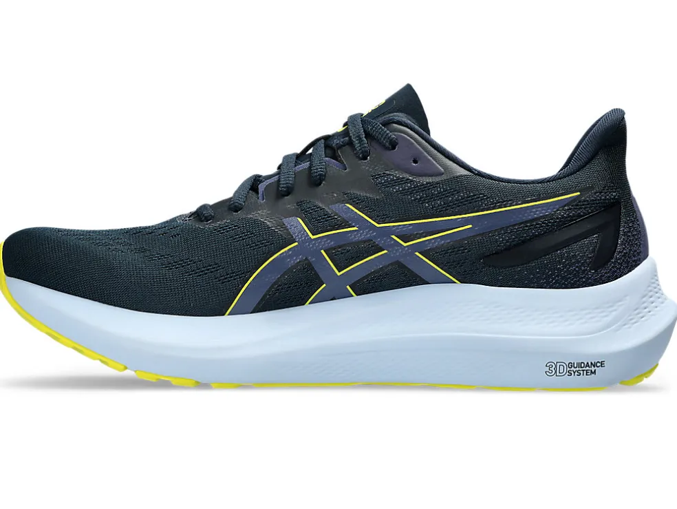 Hot ASICS GT-2000 12 EXTRA WIDE French Blue/Bright Yellow