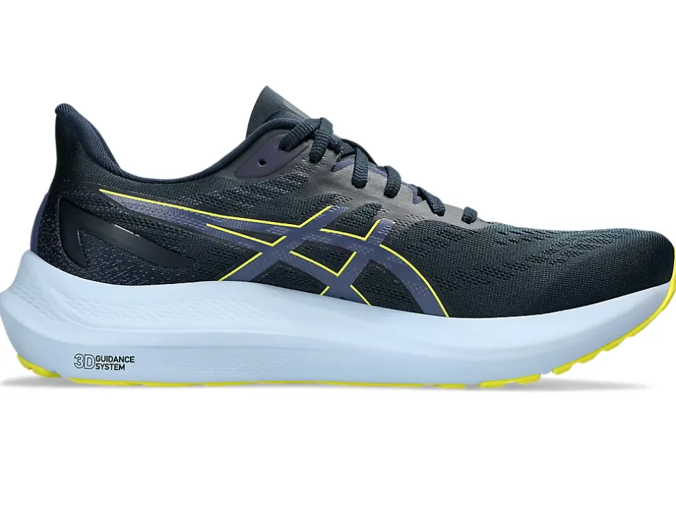 Hot ASICS GT-2000 12 EXTRA WIDE French Blue/Bright Yellow
