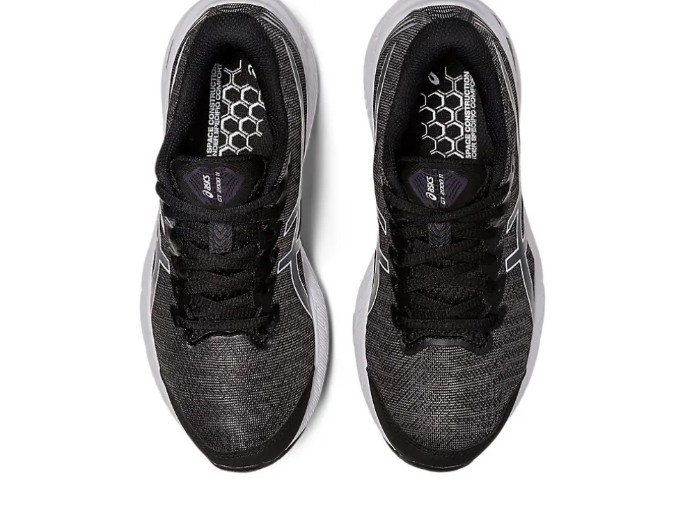 Shop ASICS GT-2000 11 GRADE SCHOOL Black/Carrier Grey