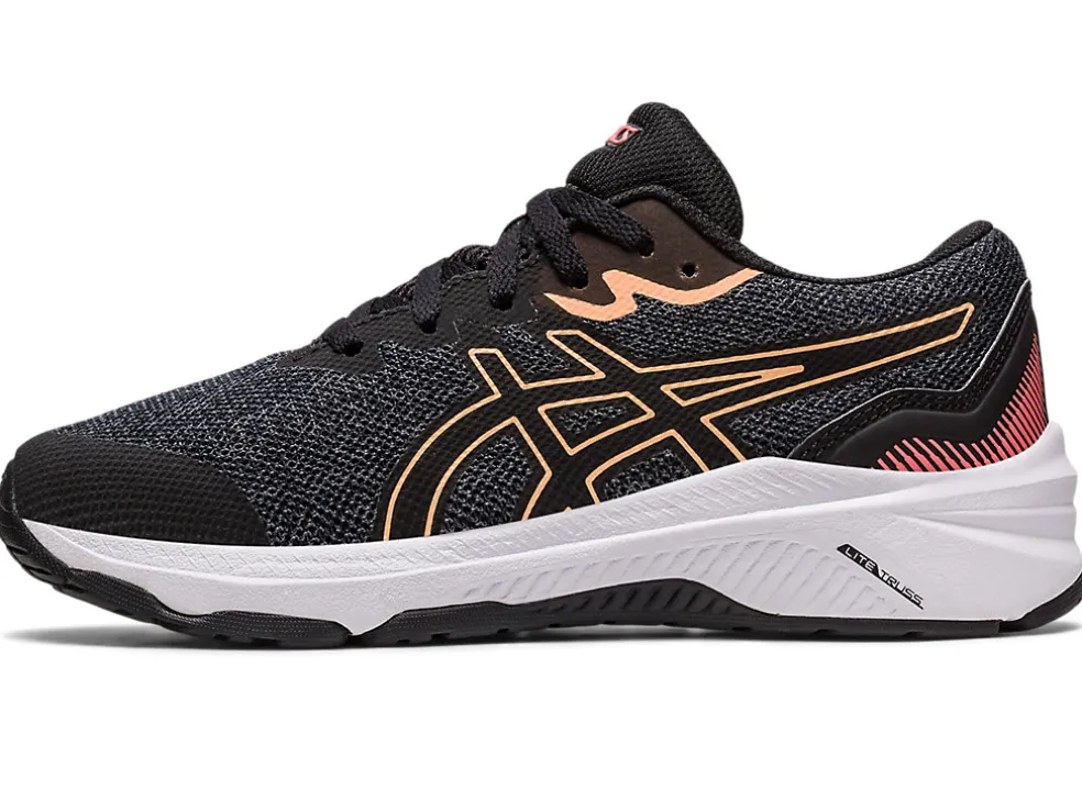 Cheap ASICS GT-1000 11 GRADE SCHOOL Black/Papaya