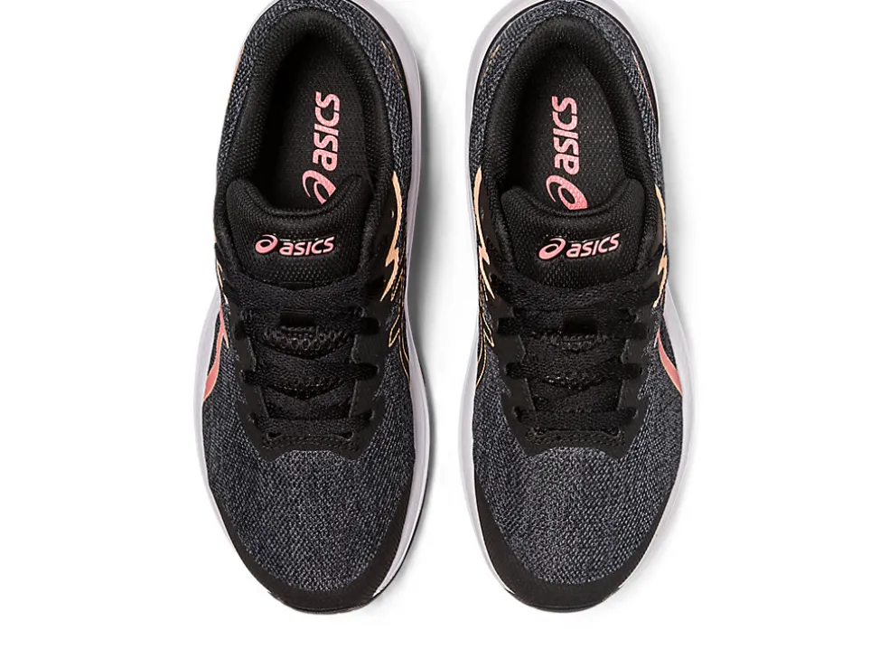 Cheap ASICS GT-1000 11 GRADE SCHOOL Black/Papaya