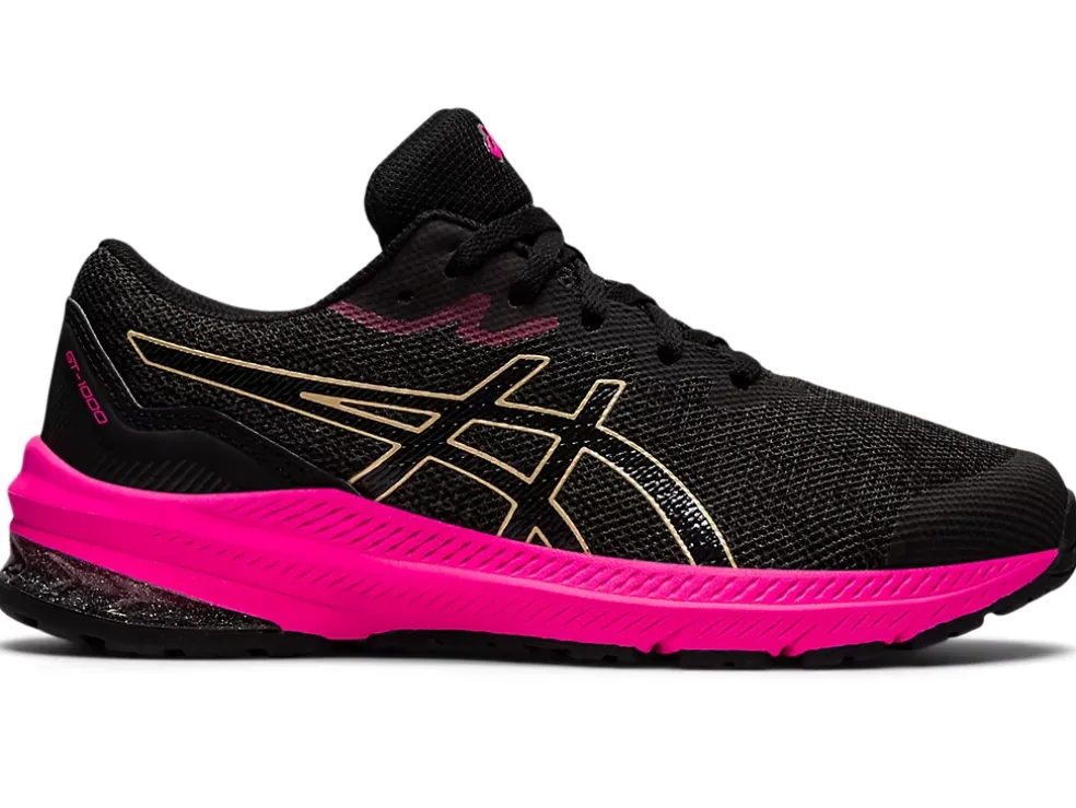 Best ASICS GT-1000 11 GRADE SCHOOL Graphite Grey/Champagne