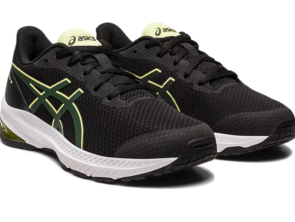 Best ASICS GT-1000 12 GRADE SCHOOL Black/Rain Forest