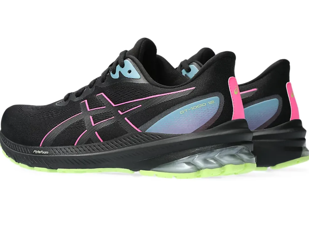 Clearance ASICS GT-1000 12 GTX Black/Hot Pink