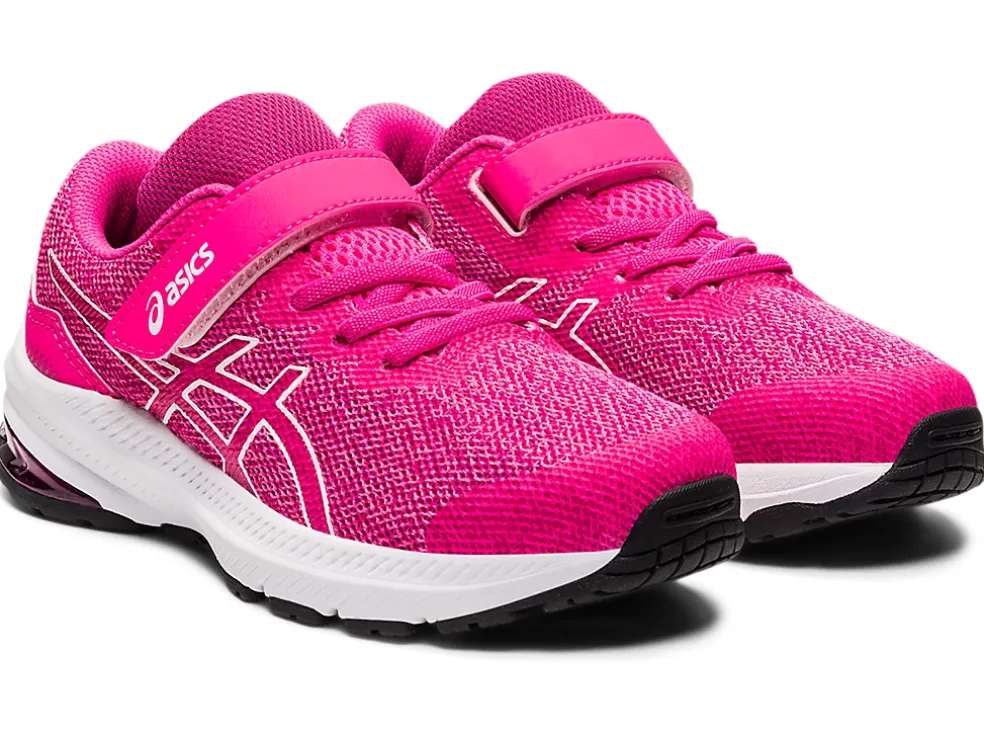 Cheap ASICS GT-1000 11 PRE-SCHOOL Pink Glo/White