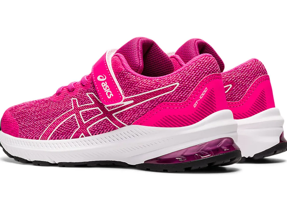 Cheap ASICS GT-1000 11 PRE-SCHOOL Pink Glo/White