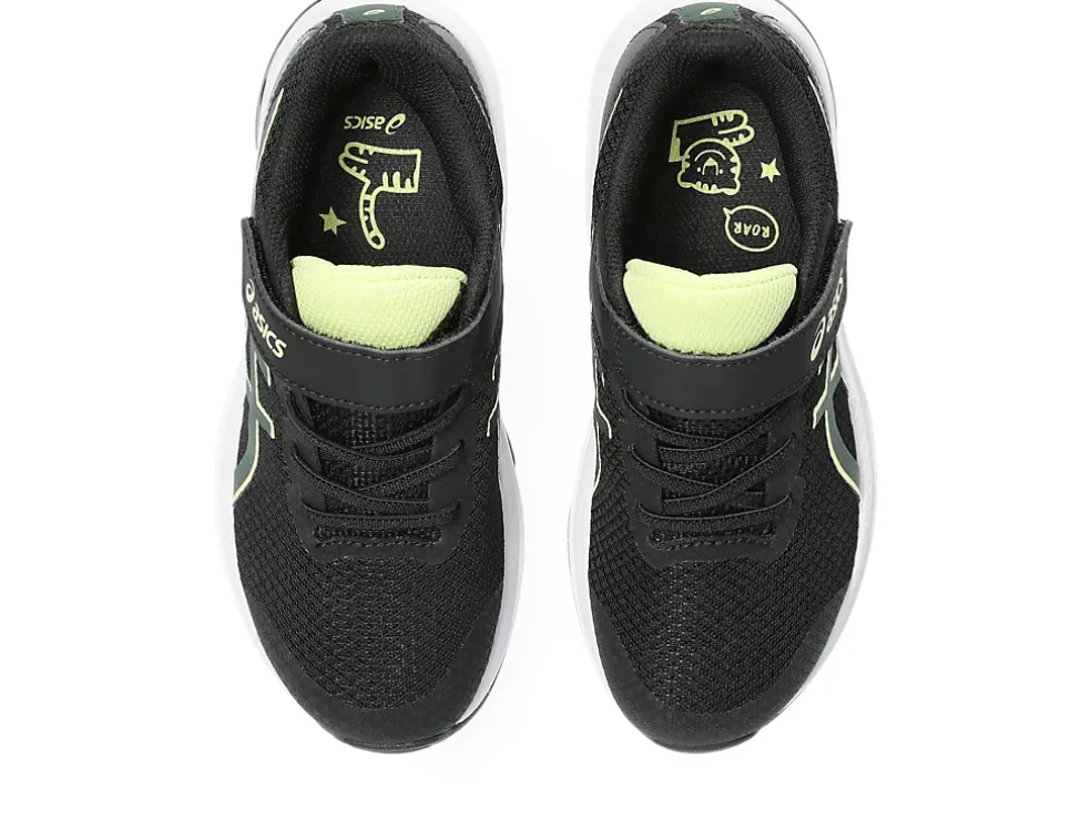 New ASICS GT-1000 12 PRE-SCHOOL Black/Rain Forest