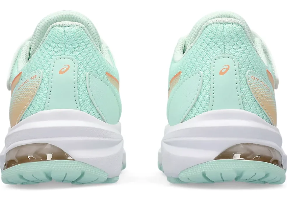 Clearance ASICS GT-1000 12 PRE-SCHOOL Mint Tint/Apricot Crush