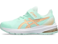 Clearance ASICS GT-1000 12 PRE-SCHOOL Mint Tint/Apricot Crush