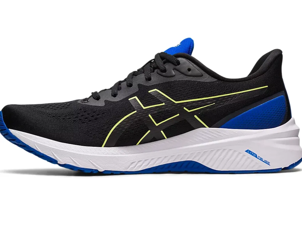 Discount ASICS GT-1000 12 WIDE Black/Glow Yellow