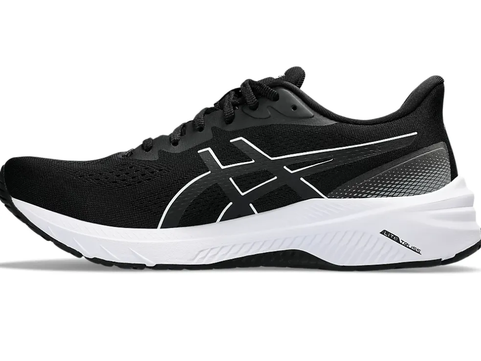 Shop ASICS GT-1000 12 WIDE Black/White